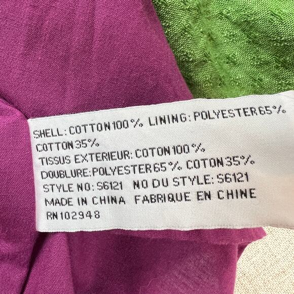 Tulle by Anthropologie Pleated Cap Sleeve Mod Midi Dress Womens M Cottage - Picture 9 of 9